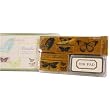 Butterflies Botanical stamps in tin with inkpad Cavallini Papers