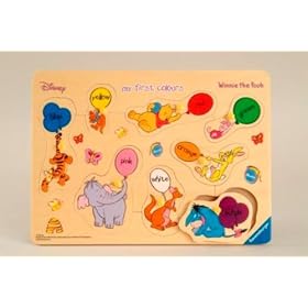 Winnie The Pooh - 8Pc Wooden Playtray Puzzle