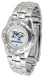 Middle Tennessee State Blue Raiders (MTSU) Suntime Ladies Sports Watch w/ Steel Band
