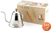 CAFE TIME(カフェタイム) IH200V対応 木柄ドリップポット 1.0L SH7090