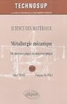 M�tallurgie m�canique du microscopiqu...