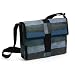 Recycled Plastic Bags Blue Messenger Bag 