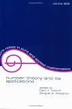 Number Theory and Its Applications (Lecture Notes in Pure and Applied Mathematics , Vol 204)