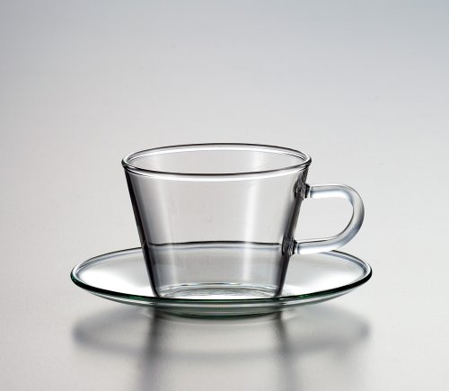 Jenaer Glas Espressotasse mit Untertasse