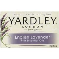 Yardley London English Lavender Soap with Essential Oils 4.25 oz