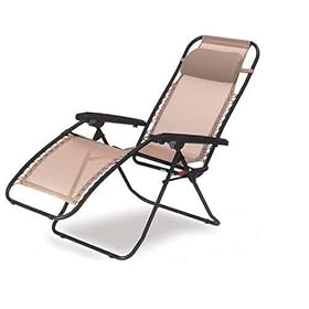Pacific Outdoors 17-LC120 La Chaise Folding Recliner