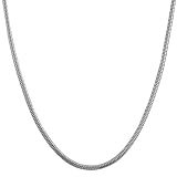 Sterling Silver 1.6-mm Round Snake Chain (16 Inch)