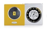Oregon Scientific FST301A-Y Imola Ferrari Speedometer Travel Alarm Clock, Ferrari Yellow