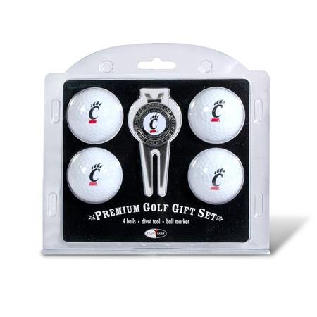 Cincinnati Bearcats Uc Ncaa 4 Team Logo Golf Ball Divot Tool Set