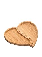 Bambum Bandeja de Comida Heart B2537 Beige
