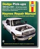 Haynes Dodge Pick-ups (94 - 01) Manual