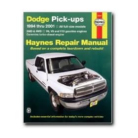 Haynes Dodge Pick-ups (94 - 01) Manual
