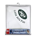 New York Jets Hooded Baby Towel (White)