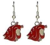 Washington State Cougars - NCAA Team Logo Dangler Earrings