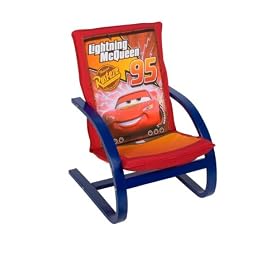 Delta Enterprise Disney Cars Child Sized Bentwood Chair