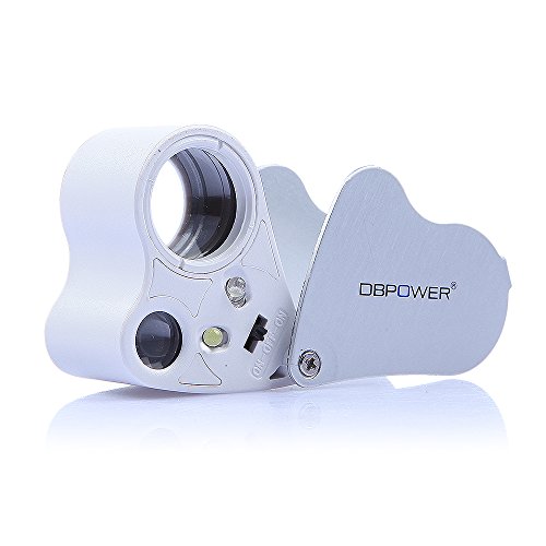 DBPOWER-Illuminated-Jewelers-Eye-Loupe-30x-60x-Magnifier-Magnifying-with-LED-Lighting-Unique-2-Lens-Design