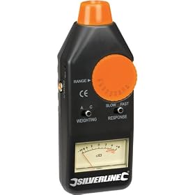 Silverline 633937 Sound Level Meter