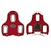 Look KEO Road Bike Cleats - Red - 9 Degree Float - 6007190500