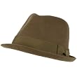 Unisex Winter Classic 100% Wool Felt Upturn Snap Curled Brim Ribbon Hat Gray L/XL