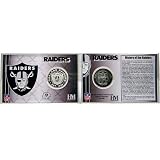Highland Mint Oakland Raiders Team History Coin Card