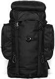 Nylon Rio Grande Hiking or School Backpack, 25 Liter - Unisex - Black