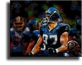 Completely Handpainted American Football Sport Painting, Custom Order FL3138, Oil on Canvas, with Option to Paint Jerry, Brett & Co. from Any Other Favorite Photograph or Picture, Unframed, Size 18" x 24" inch