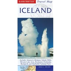 Iceland Travel Map (Globetrotter Maps)