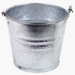 Galvanized Pail, 8 Qt