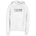 Sweatshirt Woman White Elegant Flag " Lagos " Nigeria City