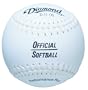 Diamond 11-Inch Synthetic Cover Softball, Cork Core, Dozen