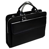 2WAY 本牛革 メッシュ ビジネス バッグ ブラック×ブルー  収納力抜群 バイカラー【お買い得品】【セール】【バーゲン】【クリアランス】【世界限定数生産】 コーチ バッグ 限定