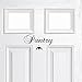 Pantry Vinyl Decal Kitchen Pantry Room Decor Vinyl Wall Decal Great House Warming Gift Wall Decor