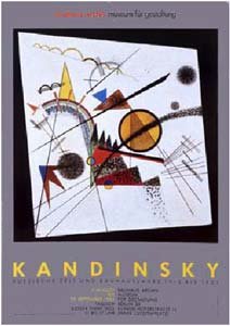 ポスター バウハウス Kandensky1984年 ott&stein