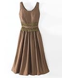 Newport News Taffeta dress with Venetian lace