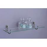Glass Shelf - Brushed Nickel (Brushed Nickel) (3.5