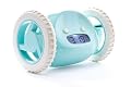 Clocky Alarm Clock on Wheels, Aqua