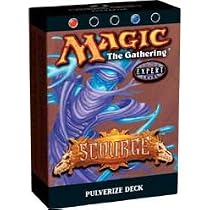 Magic the Gathering MTG Scourge Pulverize Theme Deck