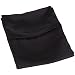 Royal Opulance Zippered Satin Pillow Case, Black