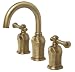 Pegasus 67120-8024H Verdanza Series Widespread Lavatory Faucet, Antique Brass