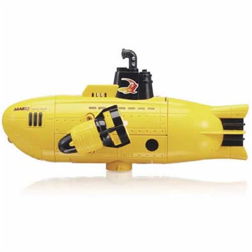 Childrens Toyshop  Toys : RadioShack Radio controlled Yellow Submarine (Mako Mini Sub)
