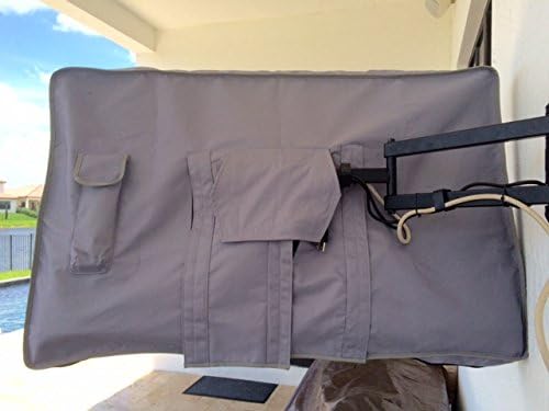 Universal 46" - 48" Outdoor LCD / LED TV Television Cover (Lined) by "Outstanding Covers" Heavy Duty Weather Resistant Fabric
