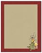 Happy Holiday Trees Letterhead