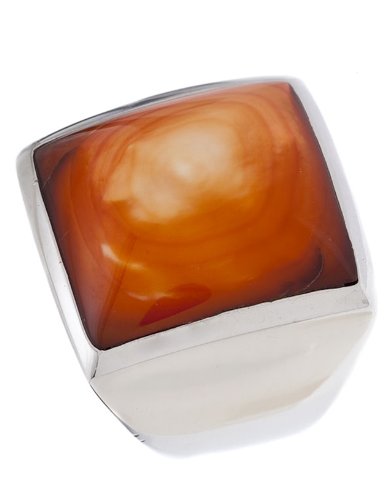 Luxenter Damen-Ring Gogga Silber U. Karamell Mother-Of-Pearl 7390473 Preisvergleich
