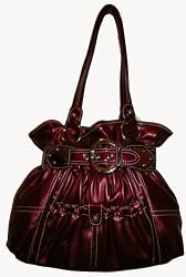 Women's Kathy Van Zeeland Purse Handbag Nappa Casuals Belt Shopper Many Colors Available