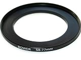 Bower Step-Up Adapter Ring 58mm Lens to 77mm Filter Size 58-77 mm