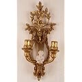 WUNDERSCH�NER WANDLEUCHTER MIT SATYR BAROCK STIL PALAZZO EXCLUSIV