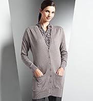 Autograph Weekend Longline Cardigan with Silk