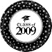 Class of 2009 Graduation Party Dessert Plates (18 Count)