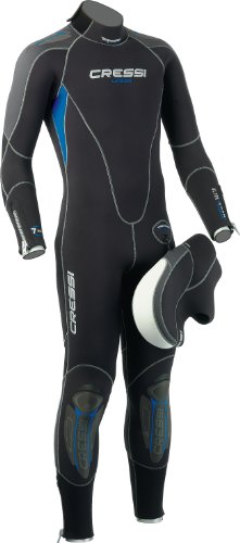 CRESSI Herren Tauchanzug 7mm Lontra HF 100% High Stretch, schwarz, VI-XXL-56 Preisvergleich