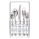 Cambridge Skylight Flatware Set with Caddy - Blue